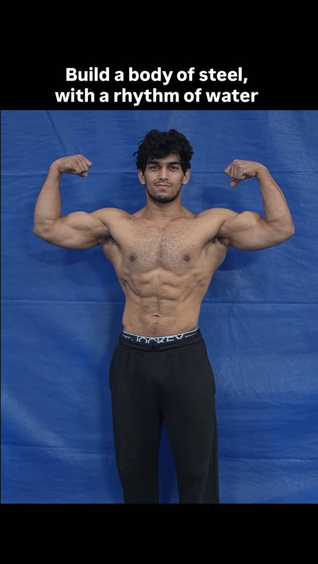 Instagram post by @get__stronger for MuscleBlaze. Caption reads: Muscles aren’t meant to make you stiff. They’re....