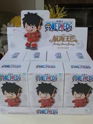 TikTok post by @kira.kabuki for TOPTOY US SHOP. Caption reads: [...] One Piece character?! • Provided by @TOPTOY....