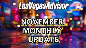 YouTube post by @LasVegasAdvisorShow for Yelp. Caption reads: FLIGHTS CANCELLED & NEW KENO PROGRESSIVE! - LAS....