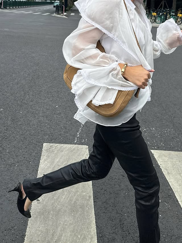 Instagram post by @caroline_hu for ISABEL MARANT. Caption reads: [...] products included Bag - Isabel Marant Shoes....