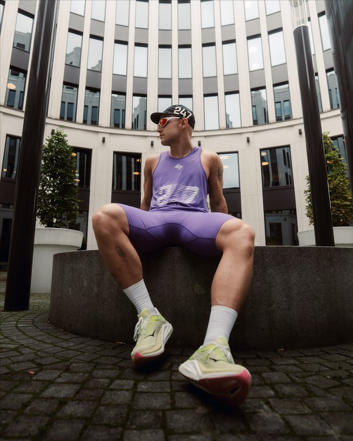 Instagram post by @lukasmuelr for REPRESENT CLO. Caption reads: Berlin capsule by @247represent. Now live. 📸....