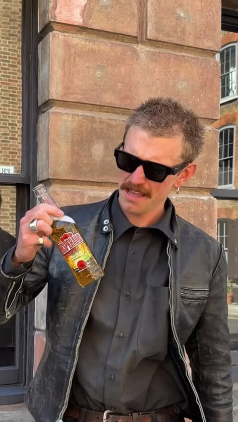 Instagram post by @josefmiichael for Desperados. Caption reads: [...] move but I don’t care who’s watching!....