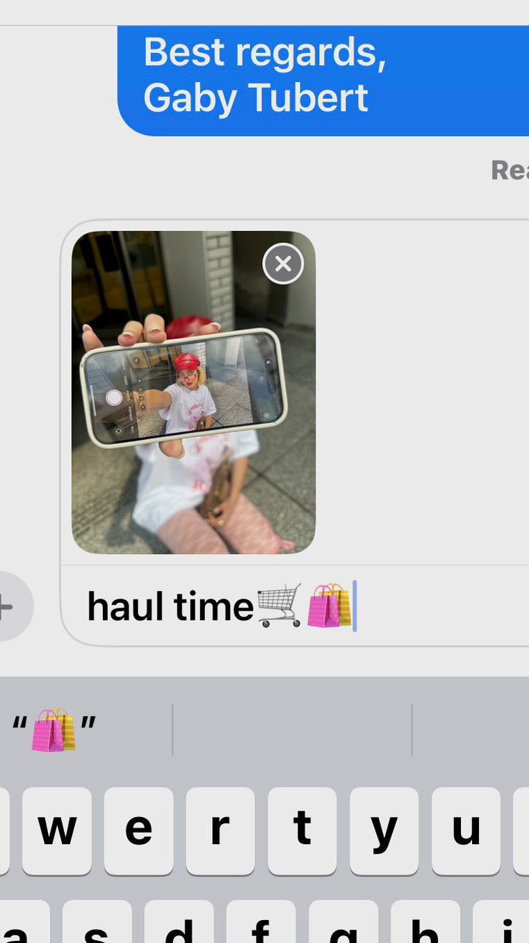Instagram post by an influencer for ThredUp. Caption reads: [...] haul at the end🧸🫧❤️‍🔥 @thredup....