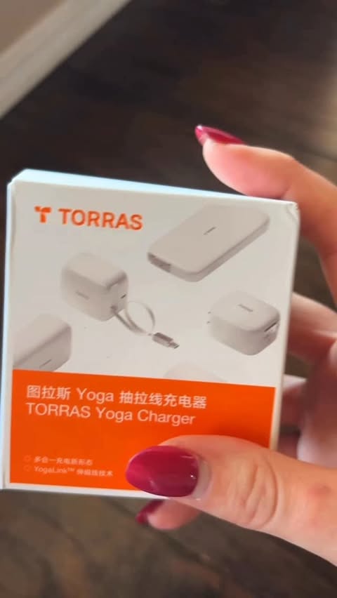 Instagram post by @itsbethanymorris for TORRAS. Caption reads: The TORRAS flexline charger is a game changer! No....