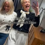 Instagram post by @stylewithwisdom for MINT VELVET. Caption reads: 🖤🤍 MINT VELVET DRESS UP DRESS DOWN 🤍🖤

Playing....