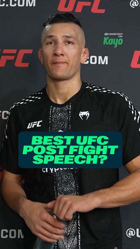 Instagram post by @camrowston for Kayo Sports. Caption reads: [...] #ufc325 👉 head to @maineventtv via....