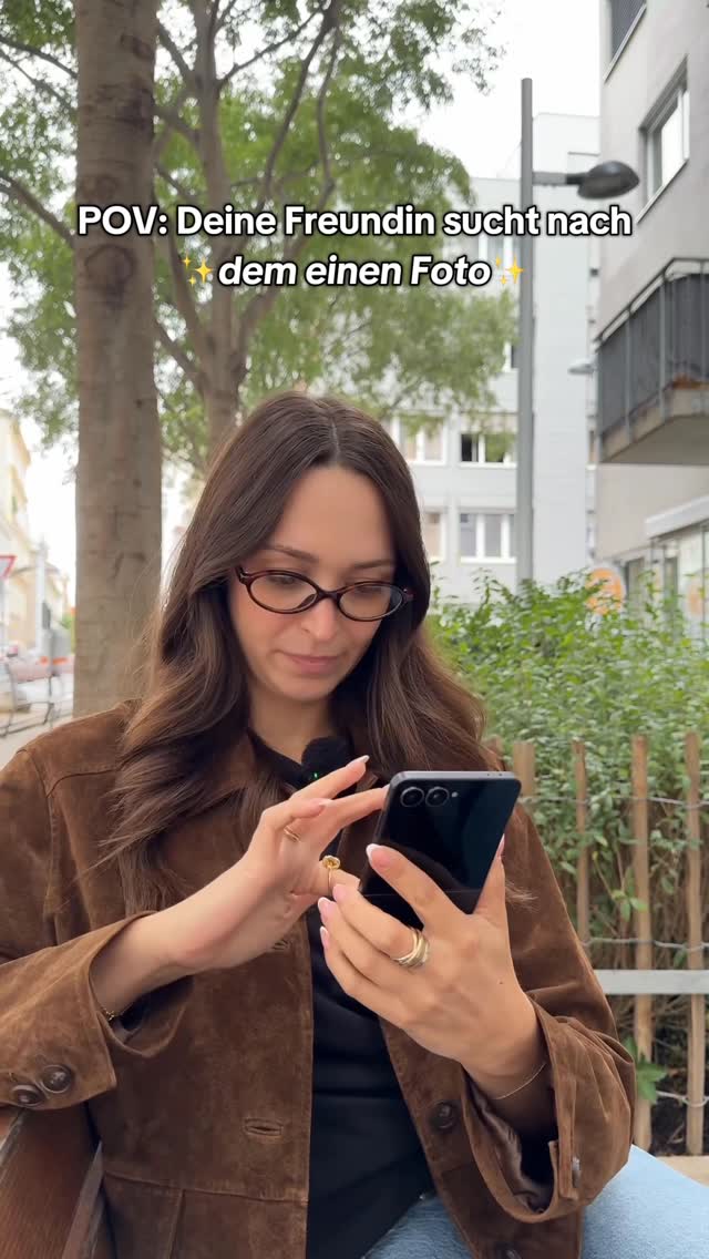 Instagram post by @biancaolivia for Samsung. Caption reads: *anzeige | Sende das an eine Freundin, die zig....