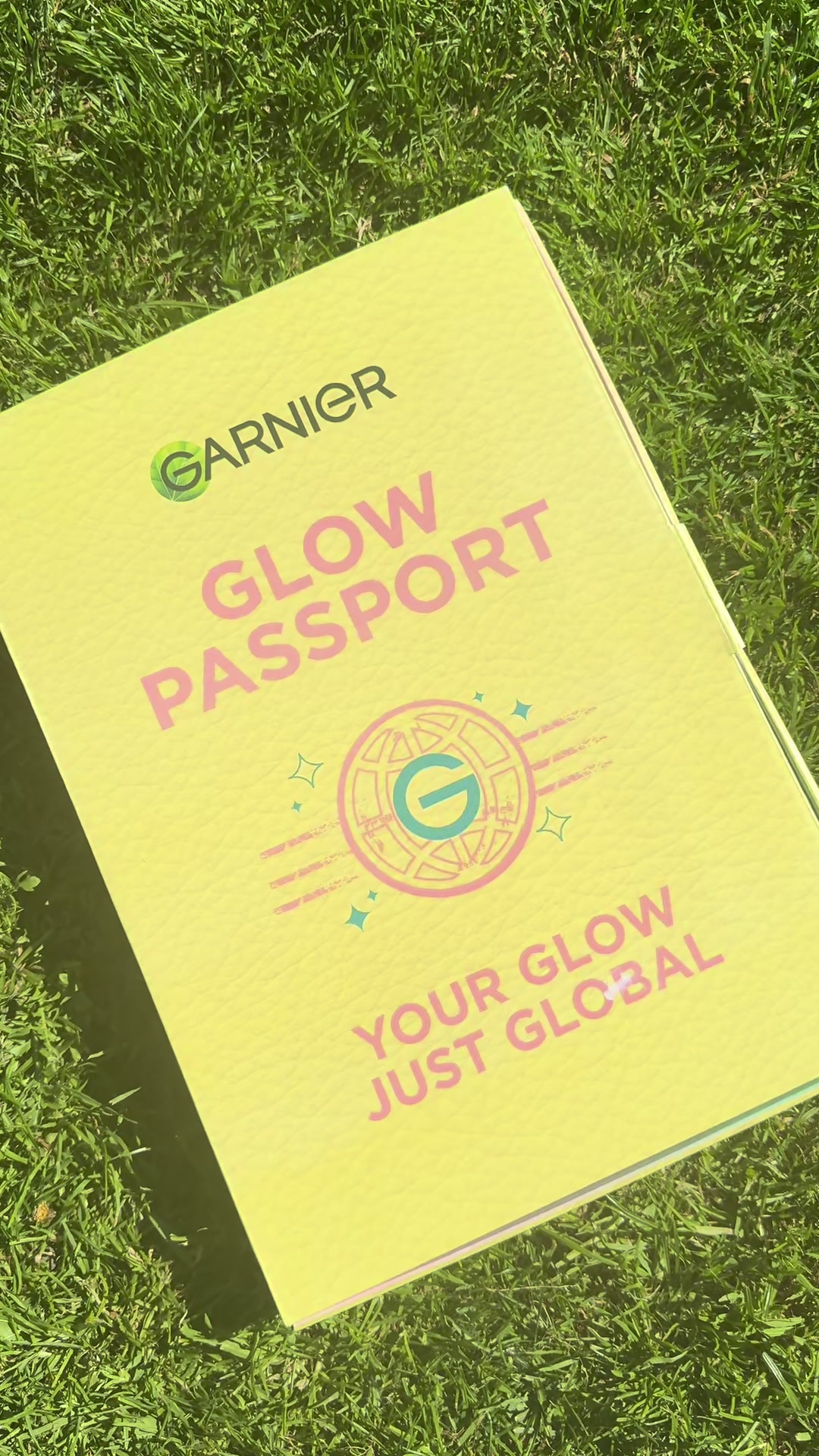 TikTok post by an influencer for Garnier. Caption reads: @Garnier UK have the perfect bundle for [...].