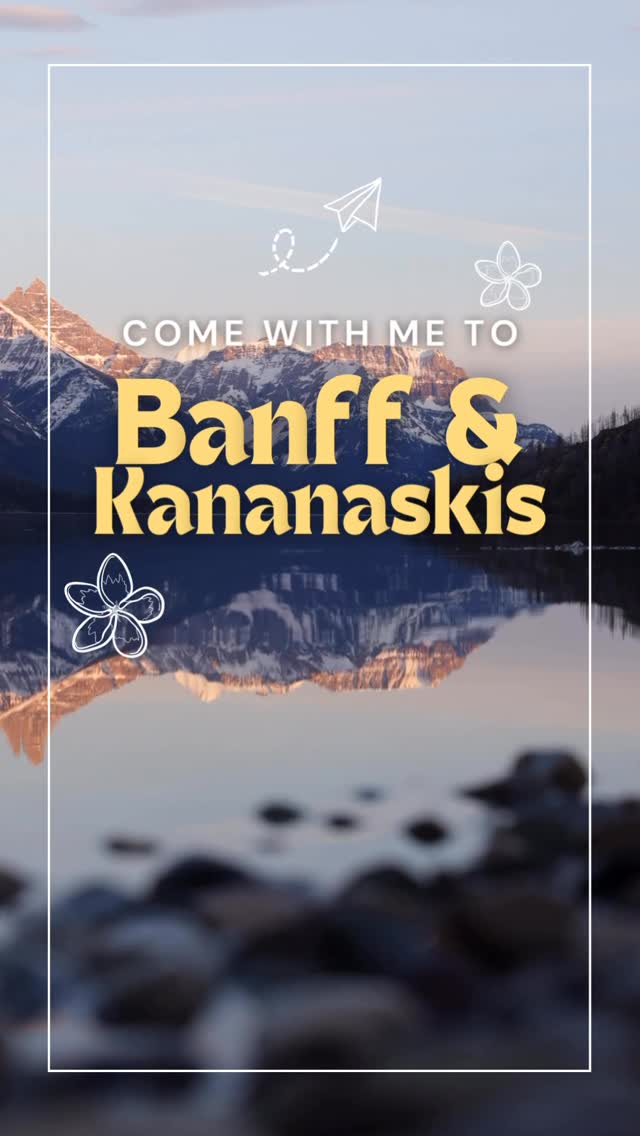 Instagram post by @tri_ing_to_live for TrovaTrip. Caption reads: Ahh!! You can now request your spot on my Banff....