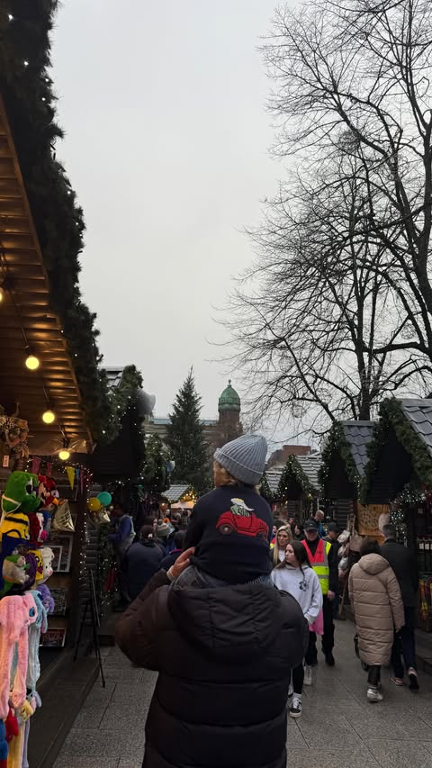 Instagram post by @clementinemacneice for Discover Northern Ireland. Caption reads: I love Belfast, and I especially love Belfast at....