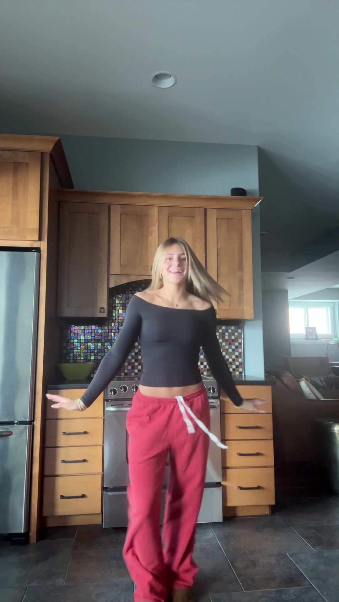 TikTok post by @emchambx for SUUKSESS. Caption reads: @SUUKSESS did their BIG one with this top. [...].