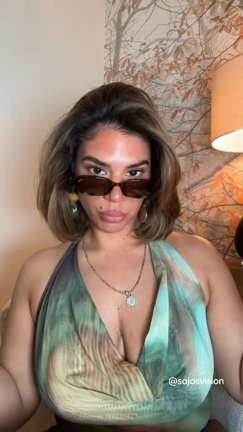 Instagram post by @torres.steph0201 for SOJOS EYEWEAR. Caption reads: Obsessed with these shades from @sojosvision . So....