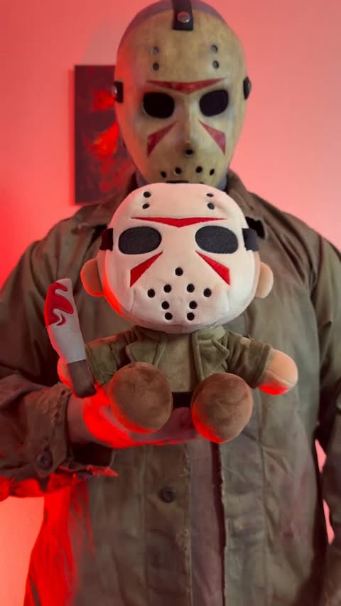 Instagram post by @jasonuniverse13 for Youtooz. Caption reads: [...] out for Jason 🪓👹 Jason Universe x Youtooz....