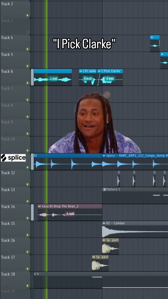 Instagram post by @officialsteveterrellevo for Splice. Caption reads: I pick Splice samples to make beats.. use the link....