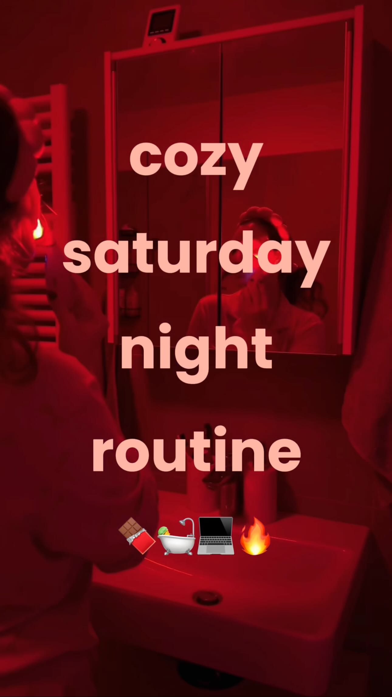 Instagram post by @boba.udovicic for Printify. Caption reads: My favorite cozy Saturday night routine....