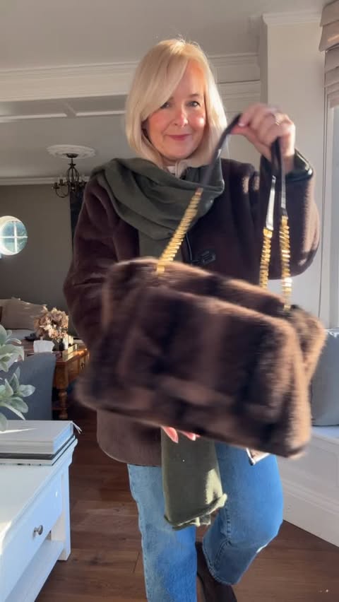 Instagram post by @lovestyle40 for Tesco. Caption reads: Comfy and warm #casualoutfit 
The thermal vests....