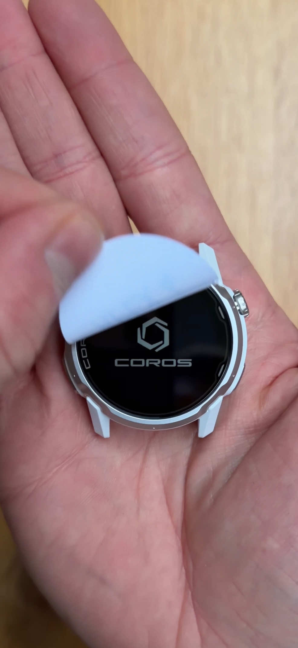 TikTok post by @joshbeaumonttt for COROS. Caption reads: THE NEW COROS APEX 4 ⌚️🔥🤍 Shaped by years of....