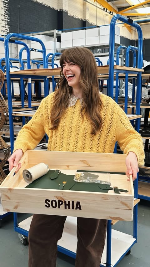 Instagram post by @sophia_rosemary for Cambridge Satchel. Caption reads: [...] exquisite new Artisan Collection.....