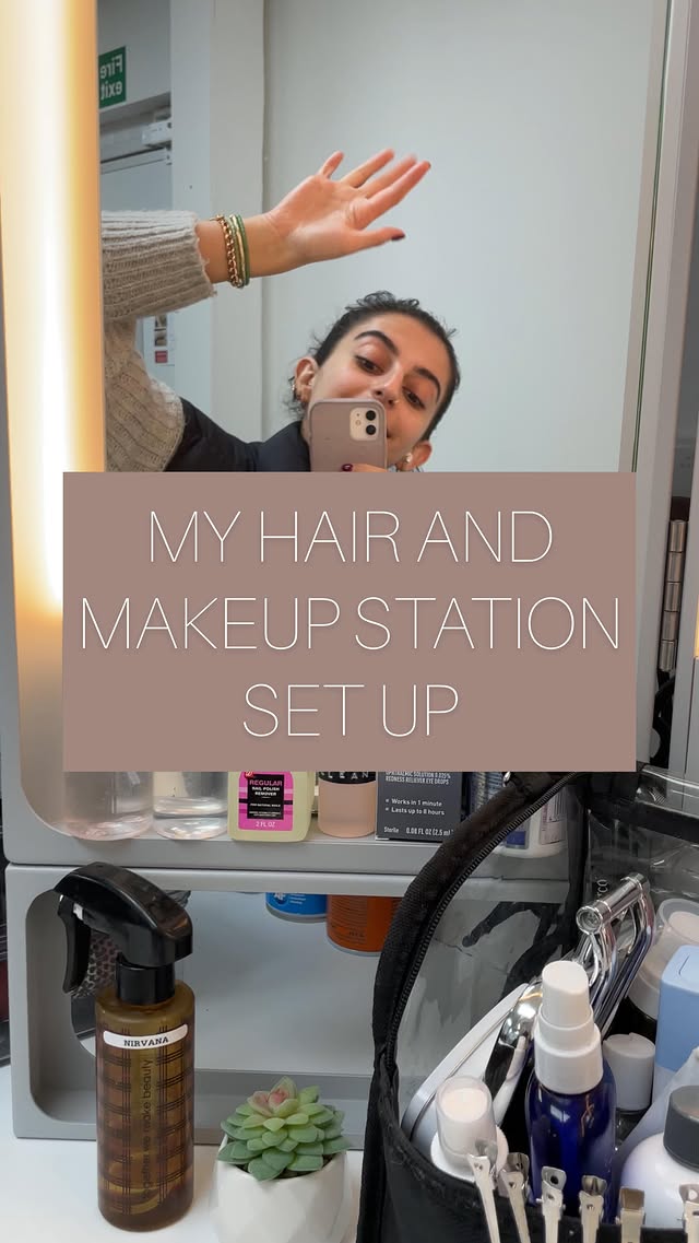 Instagram post by @nirvanajmakeup for Ubbi. Caption reads: [...] dispenser - @primark Tissue dispenser -....