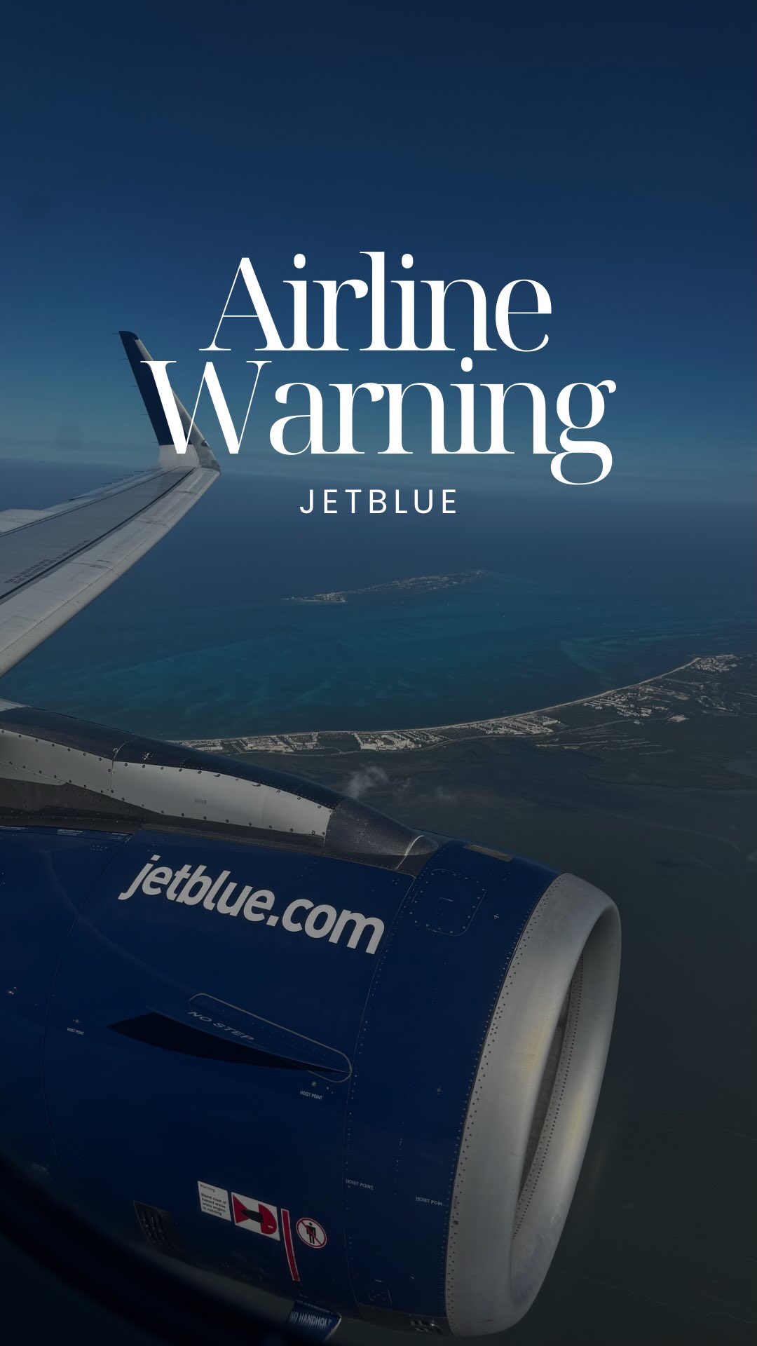 Instagram post by @feedme.theword for JetBlue. Caption reads: Listen I understand things happen but I fly often....