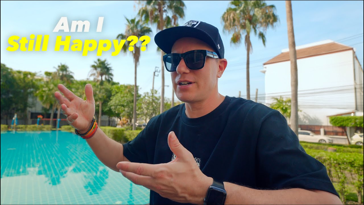 YouTube post by @keisone for SafetyWing. Caption reads: Life in Thailand - Visa Crackdowns, International....