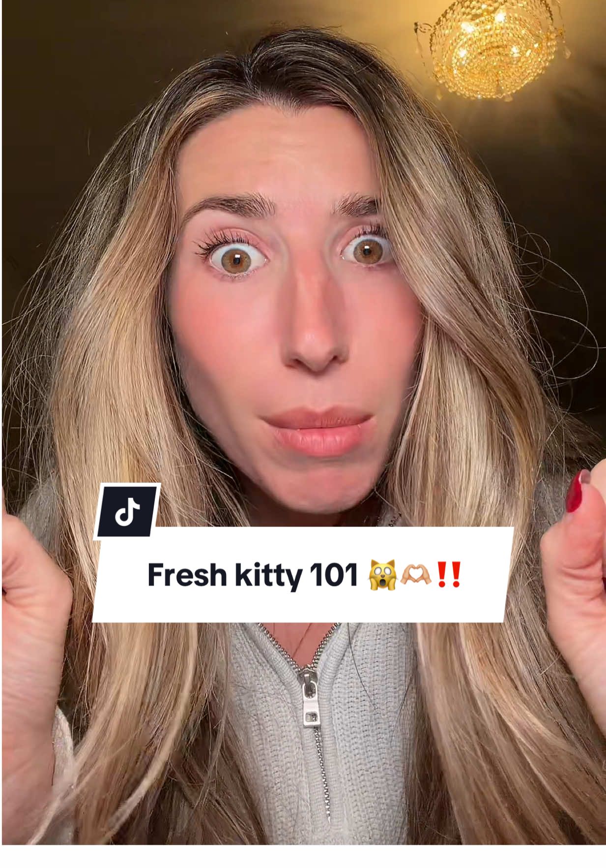 TikTok post by @clairelyyou for Love Wellness. Caption reads: [...] so I HAD TO SHARE…🫶🏼‼️ @lovewellness....