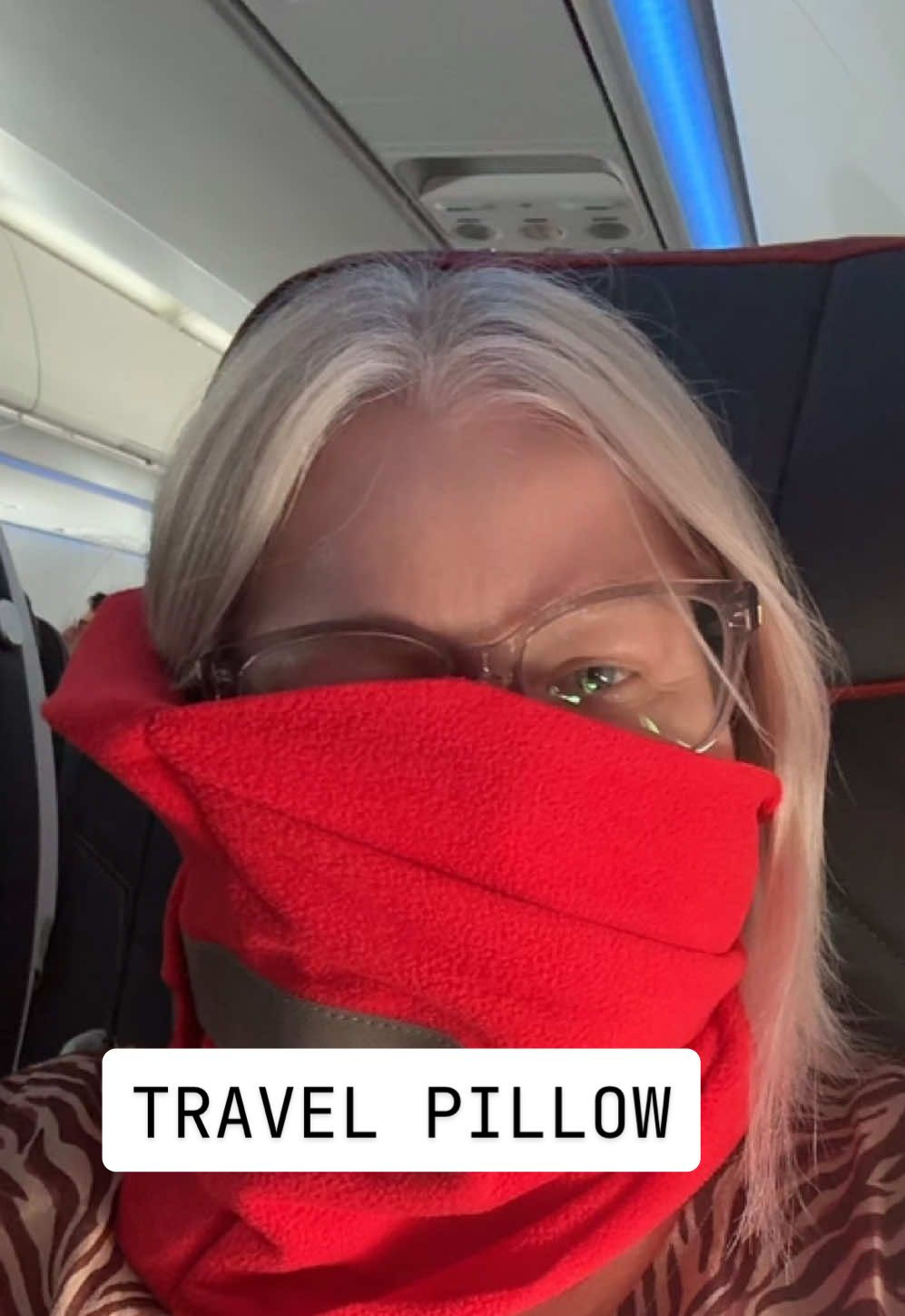 TikTok post by @korynsbeauti for Trtl Travel. Caption reads: [...] get a good nights sleep using the @Trtl....