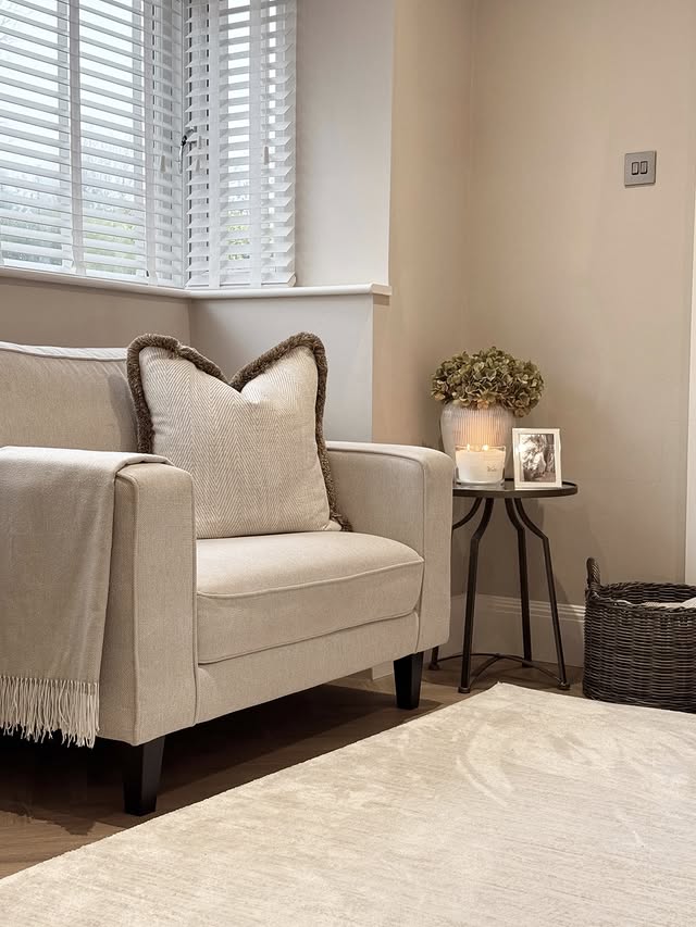 Instagram post by @ourdreamhome15 for The Rugs. Caption reads: Absolutely love how cosy our snug feels with our....