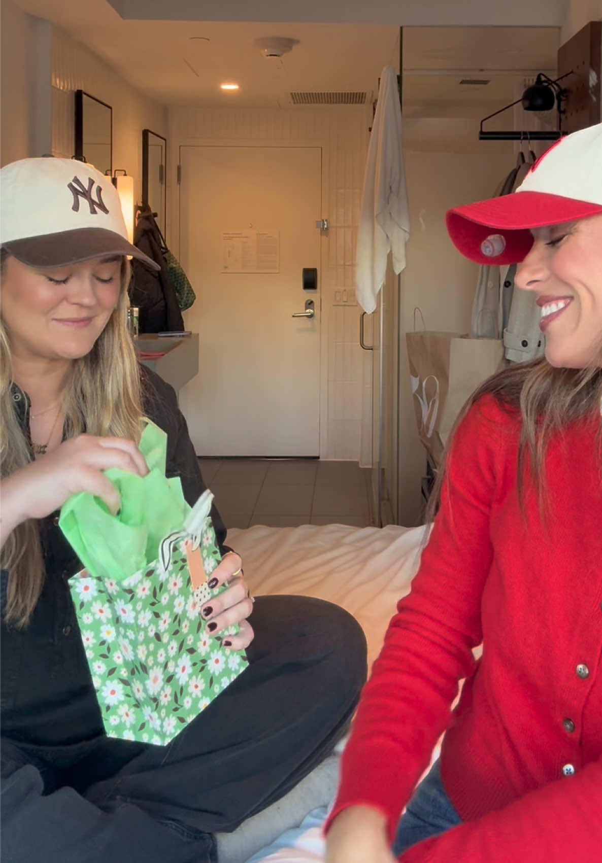 TikTok post by @ninacbrock for Ocoopa. Caption reads: [...] just hits different - obsessed with our....