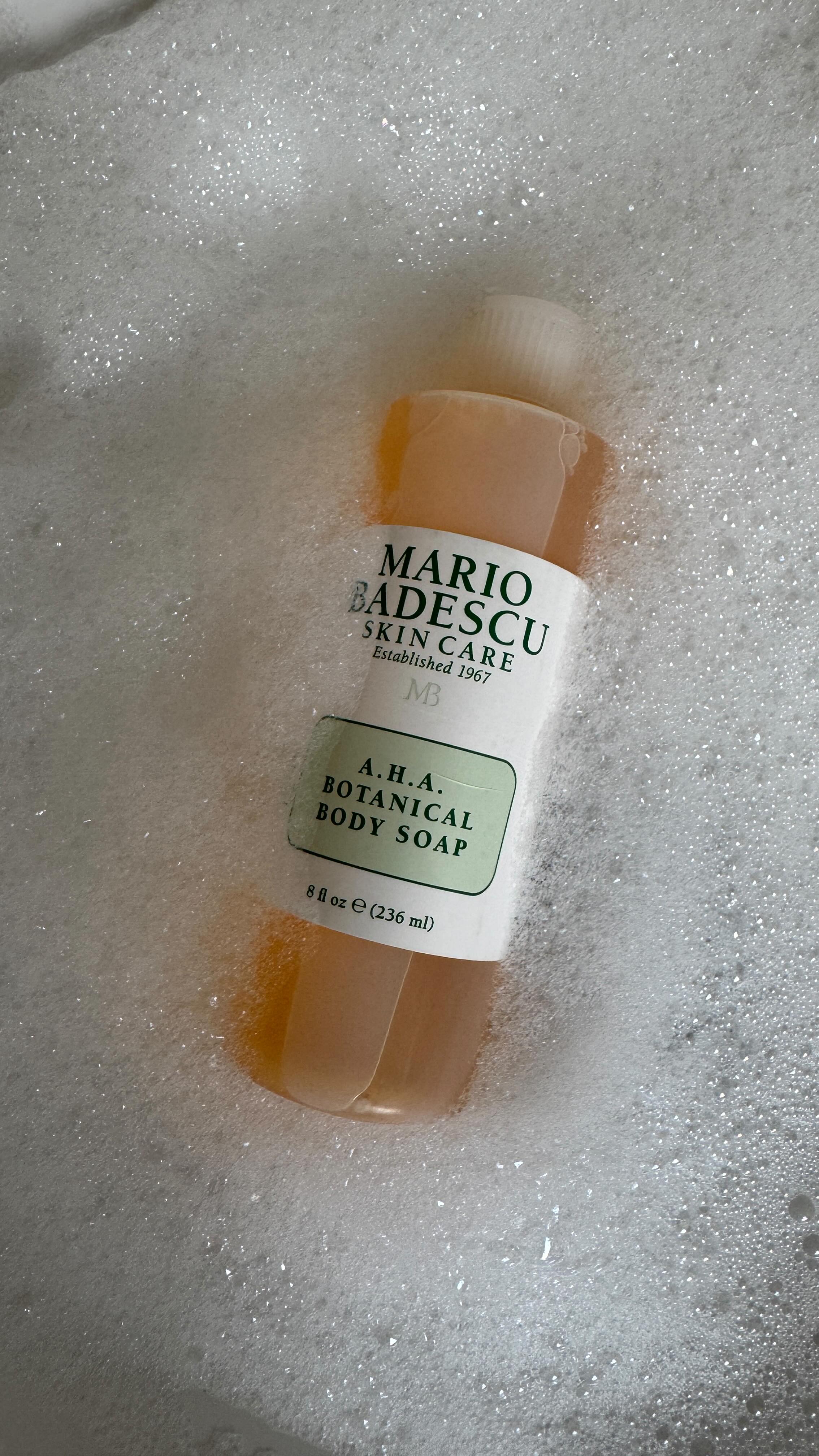 Instagram post by @anushkamehra7 for Mario Badescu. Caption reads: [...] a little self-care ritual ✨💗 The....
