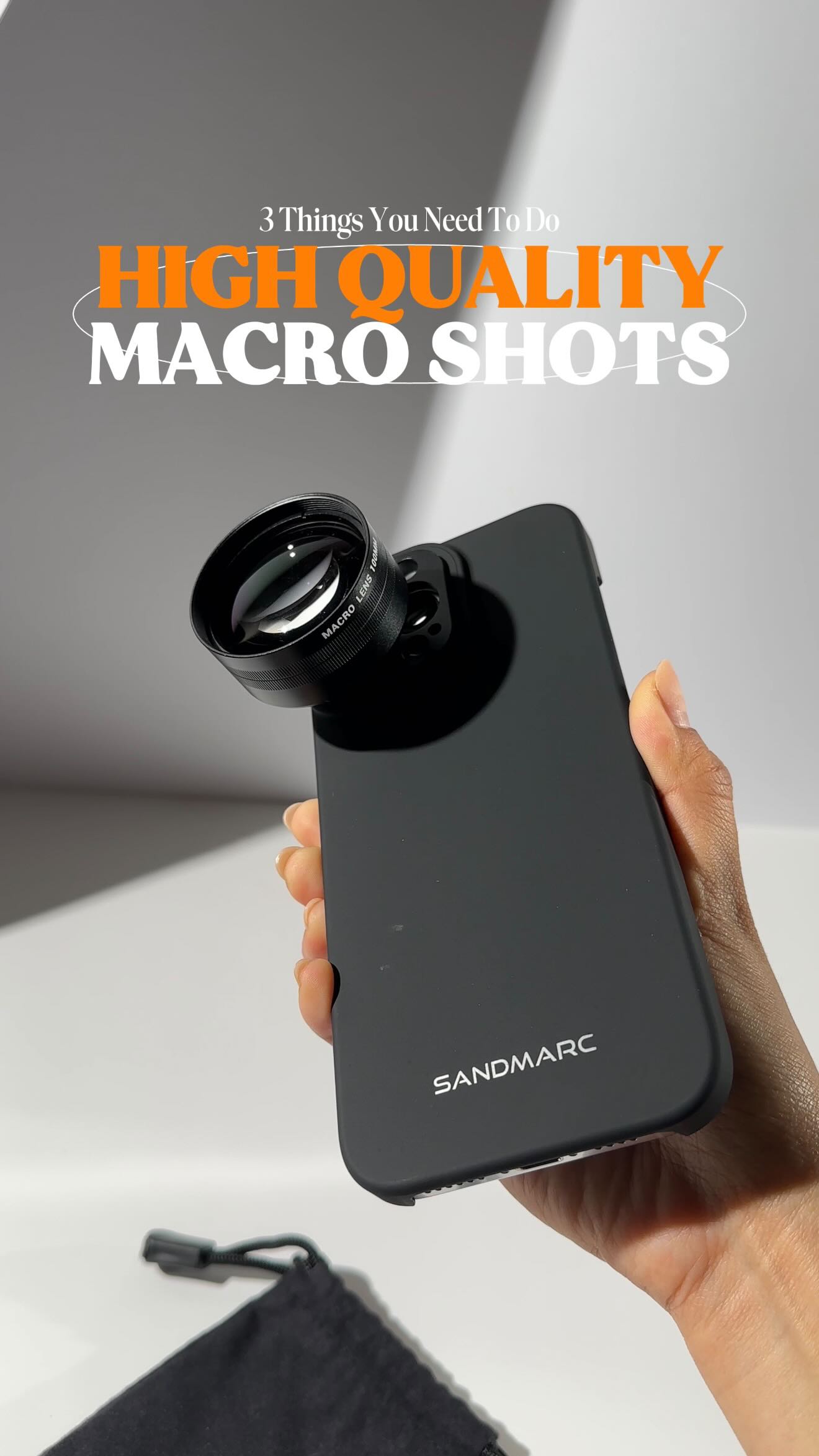 Instagram post by @shinugc for SANDMARC. Caption reads: #2 is what people always give up on when using....