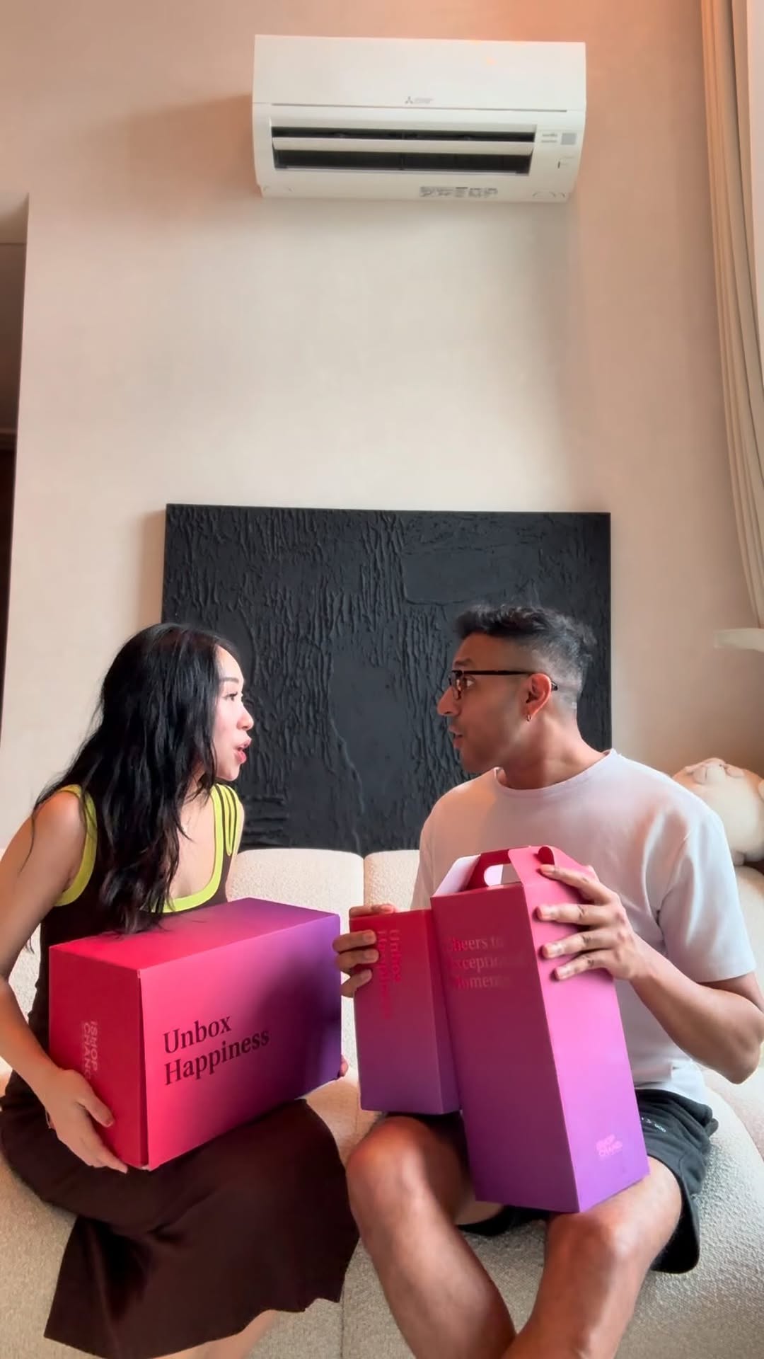 Instagram post by @debxrahkwek for iShopChangi. Caption reads: Did you know you can shop tax-absorbed at....