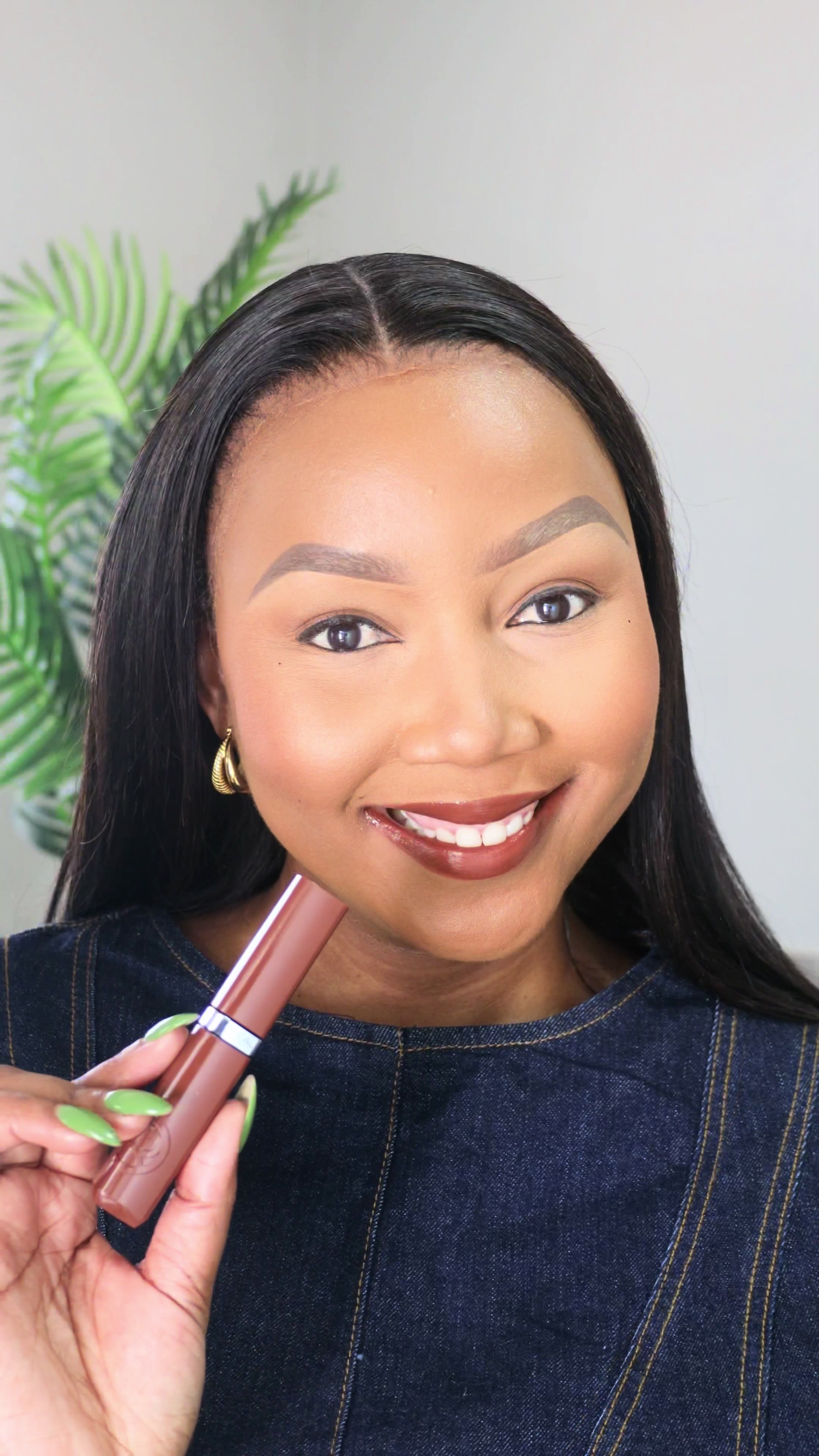 TikTok post by @thati__22 for L'Oréal Paris South Africa. Caption reads: The perfect pout just got better! 💋 Get your....