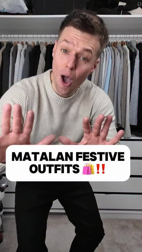 Instagram post by @its_samhulme for Matalan. Caption reads: Festive looks with @shopmatalan 🔥 

What do you....
