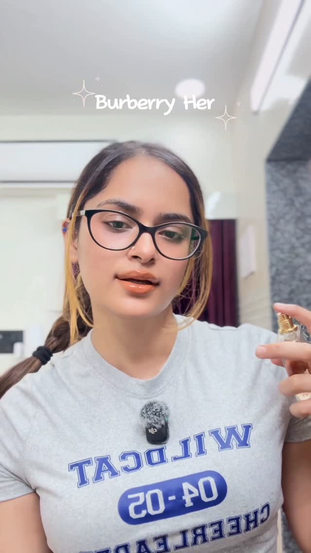 Instagram post by @kritikabakshi for Burberry. Caption reads: So due to some technical issues I guess the audio....