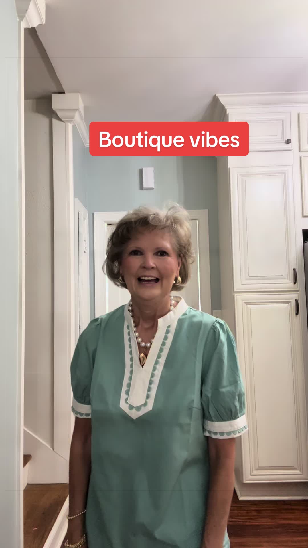 TikTok post by @donnac41 for Dokotoo. Caption reads: [...] beauty vibes! #dress #tiktokshop @DOKOTOO-US....