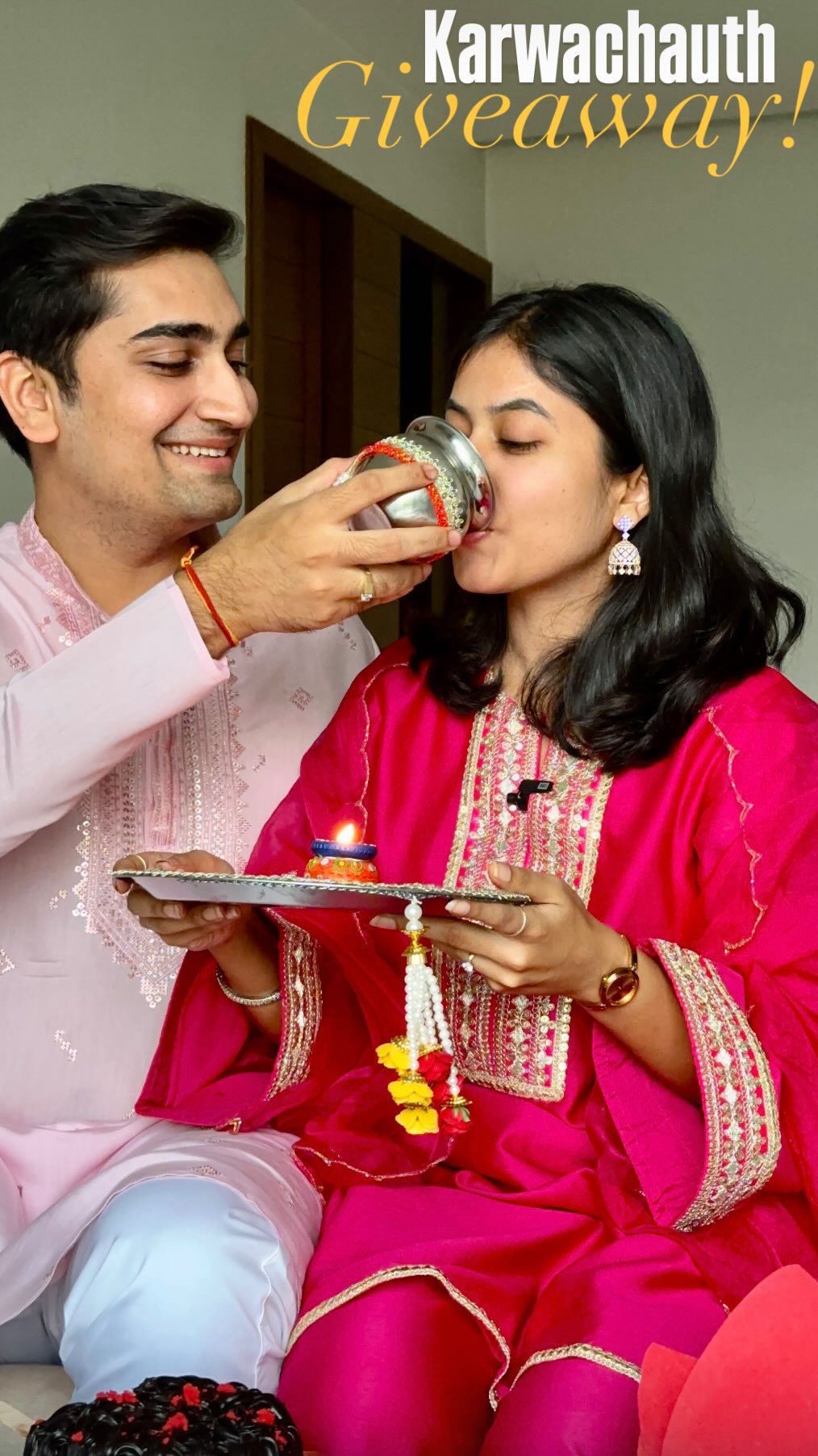 Instagram post by @niharikasinghvii for The Body Shop. Caption reads: Share this with your partner & drop a hint 📌

💫....