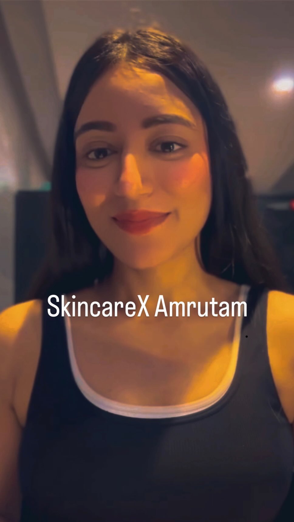 Instagram post by @amrutamofficial for Lotus Botanicals. Caption reads: Amrutam 'do it youself' face cleanup .Head to....