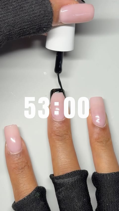 Instagram post by @nailsbypriyaa1 for Beetles Gel Polish. Caption reads: [...] a while 😮‍💨💅🏽 #nails #nailart....