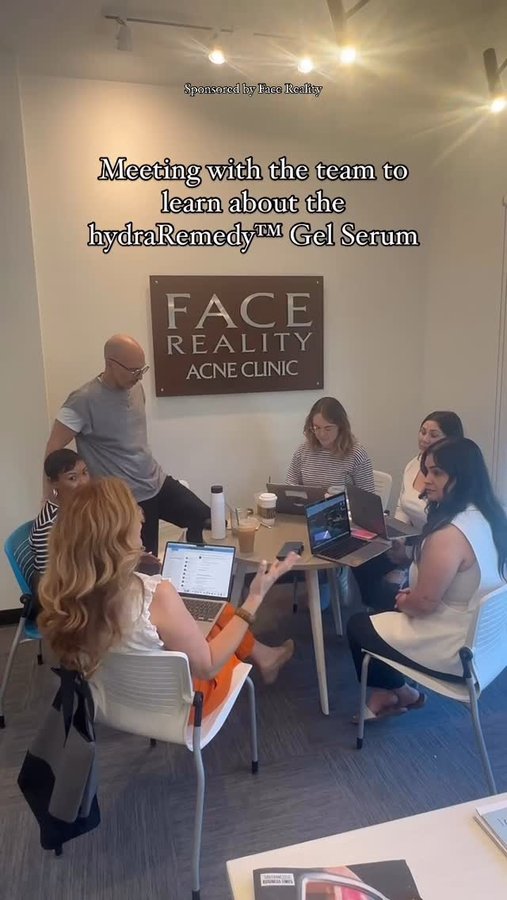 Instagram post by @barryeichner for Face Reality. Caption reads: Designed to support skin health on multiple....