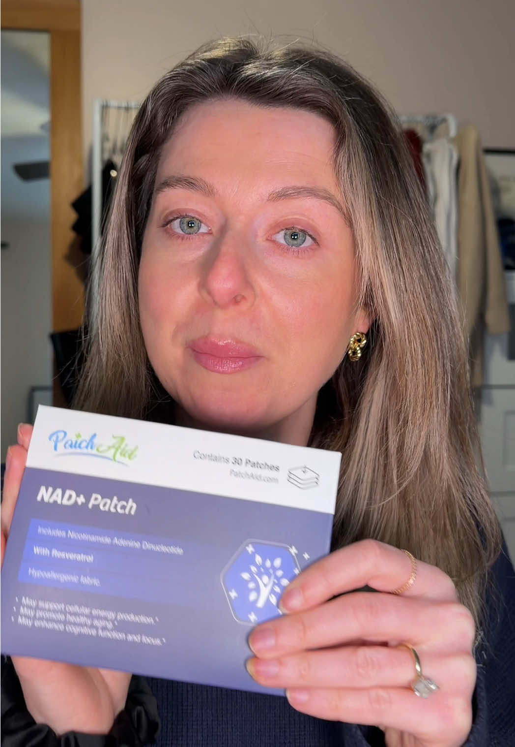 TikTok post by @allycatt031 for PatchAid. Caption reads: [...] over pills all day for me 🙋🏼‍♀️ @PatchAid....