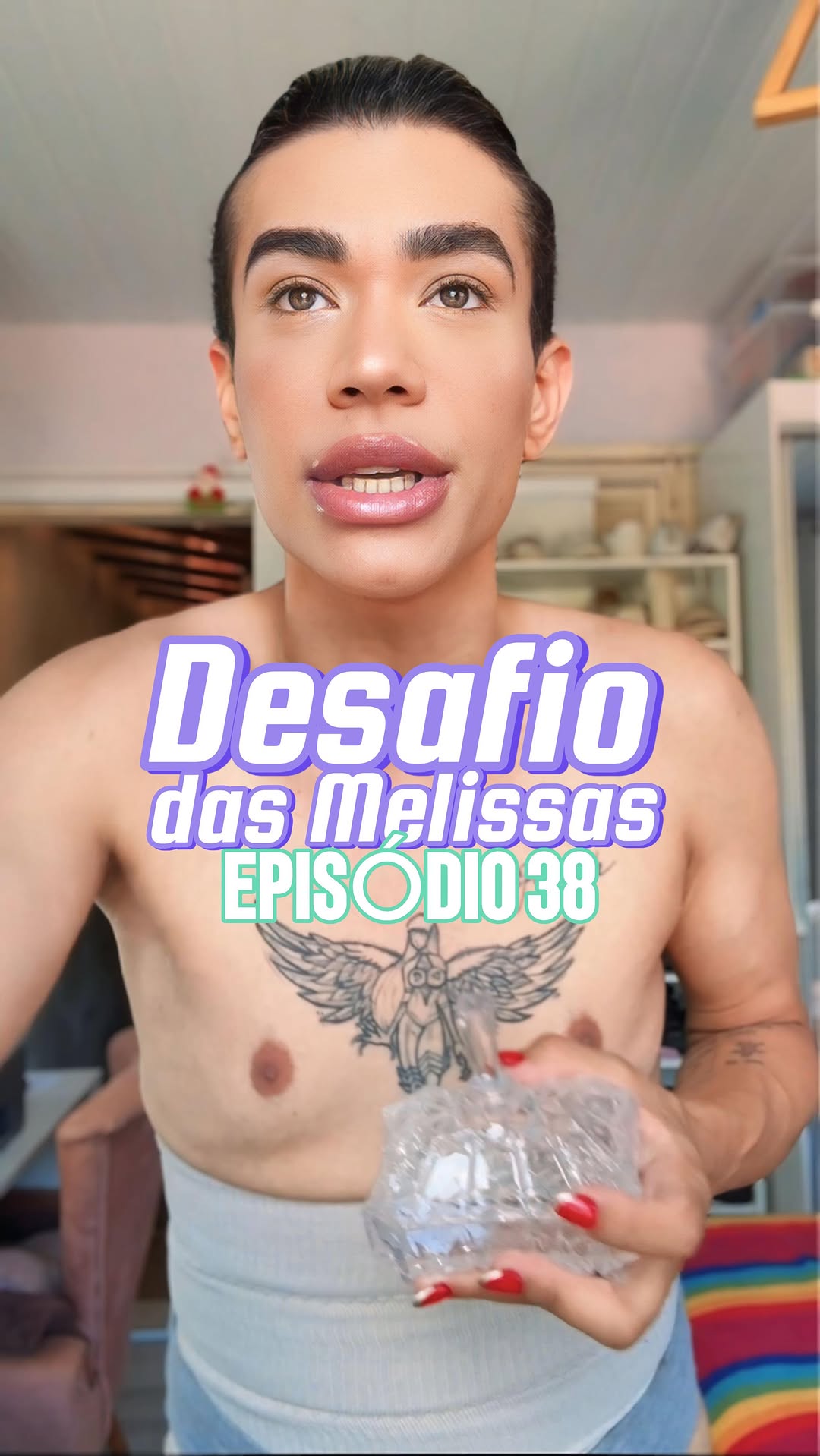 Instagram post by @turbanorodrigo for Melissa. Caption reads: Ahhhh eu achei pouco #paete graças a Deus....