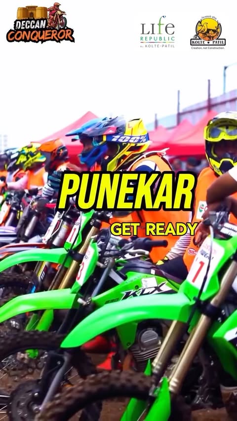 Instagram post by @pune_attractions for LIQUI MOLY. Caption reads: 🏁🔥 PUNEKARS, GET READY FOR THE BIGGEST DIRT....