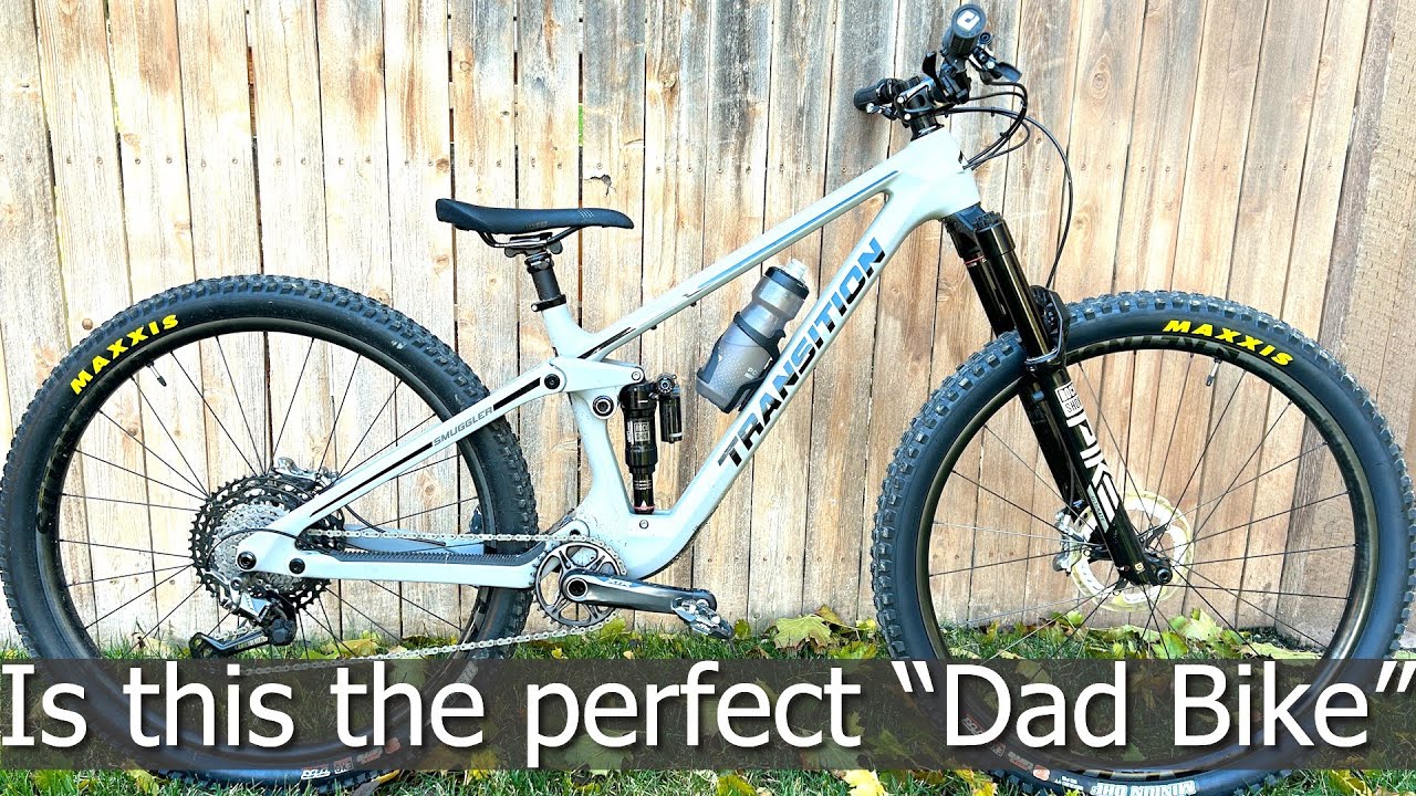 YouTube post by @mtbyumyum for Backcountry. Caption reads: 2024 Transition Smuggler Test Ride & Review - The....