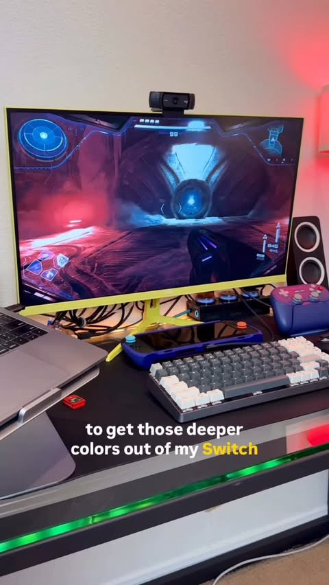 Instagram post by @neiltendo_power for Pixio Gaming. Caption reads: Big thanks to the people over at @pixiogaming for....