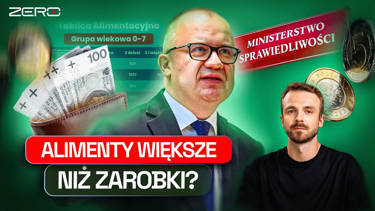 YouTube post by @KanalZeroPL for STS. Caption reads: THE ALIMENTATION TABLE HAS CAUSED A STORM ON THE....