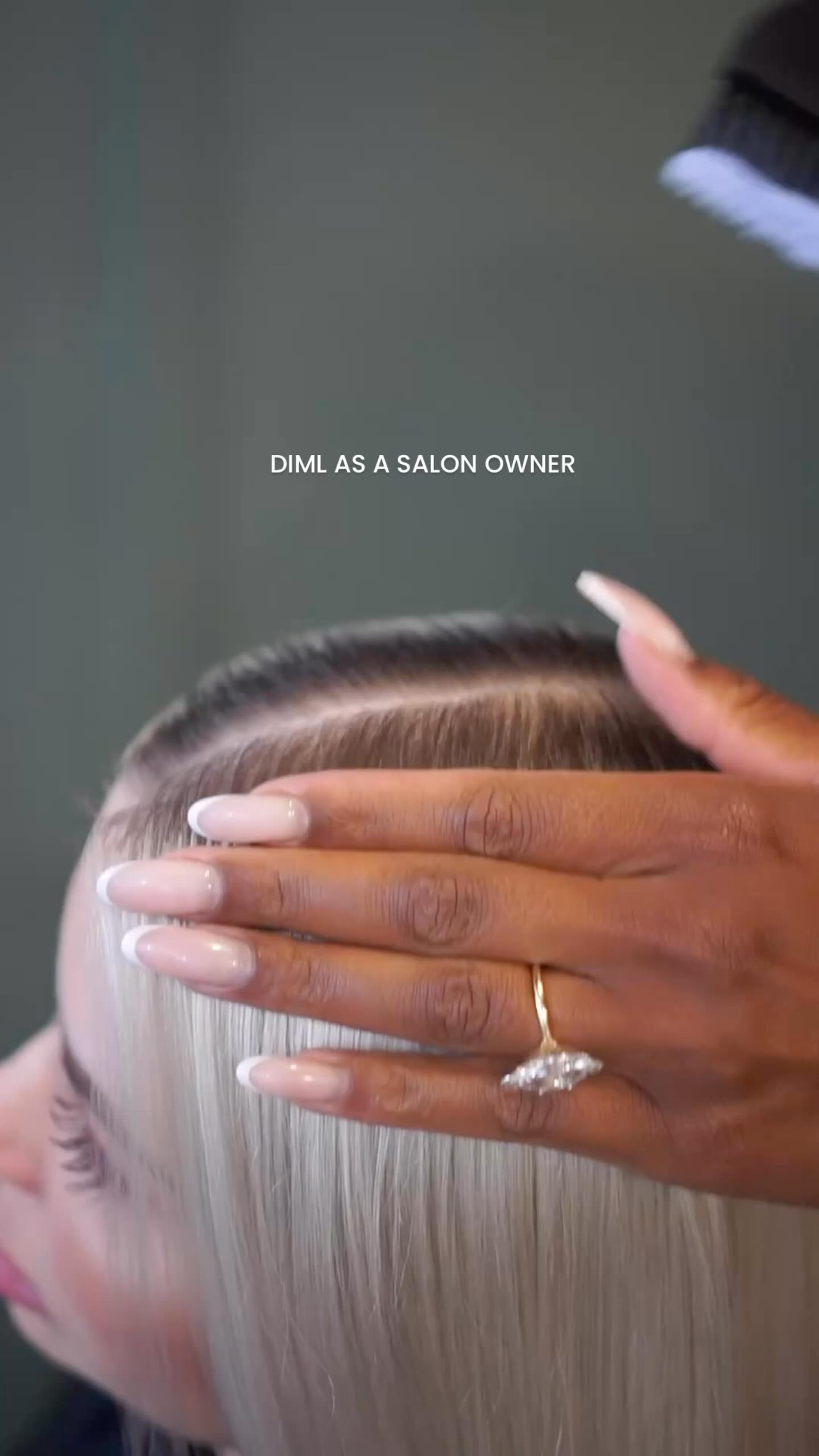 Instagram post by @sabrinathehairwitch for Fromm Pro. Caption reads: [...] using all of my favorite tools from....