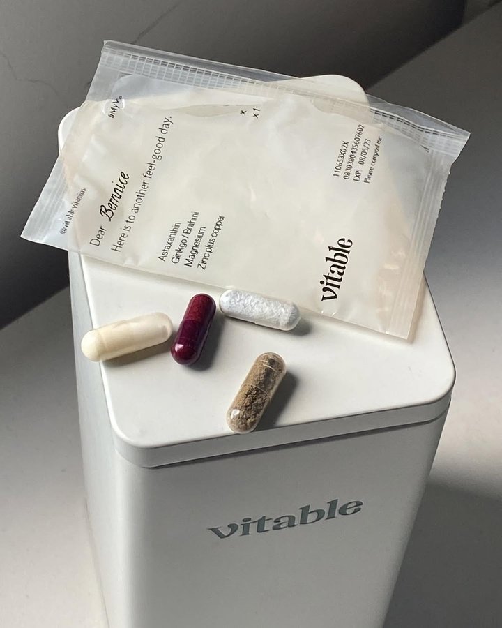 Instagram post by @bernniceeee for Vitable. Caption reads: Use my code "BERNNICE40" for 40% off! 

My....