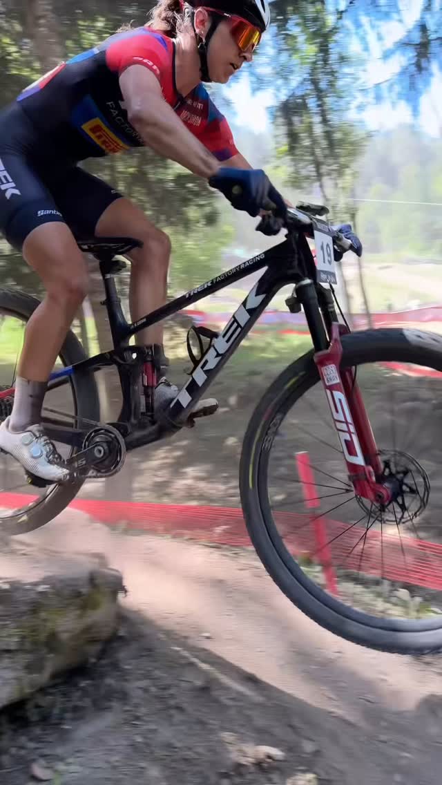 Instagram post by @trekfactoryracingxc for WD-40. Caption reads: Mid week mash up 🔁 

From what was a physically....