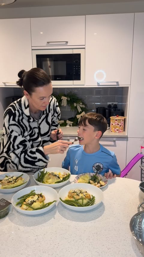 Instagram post by @daisyasaf_ for Waitrose. Caption reads: Dish up dinner with me. 🍴

Just another night....